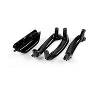 YSQOJF Inner Door Handle Interior For X3 X4 F25 F26 2010-2017 Carbon Fiber Car Left Right Interior Door Handle LHD Inner Panel Pull Trim Cover 4Pc