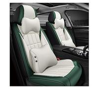 YSQOJF Leather Car Seat Cover 5 Seats Auto For Citroen For Berlingo C4 C5 C3 C4 For Picasso C1 All Models Car Accessories Seat Protectors(GREEN LUX)