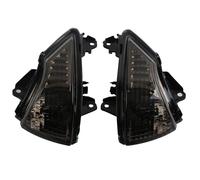 YSQOJF LED Headlight For Kawasaki ER6N ER6F ER6R 2009 2010 2011 Motorcycle Turn Indicator Signal Headlamp(Black)