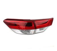 YSQOJF LED Trailer Lights Left/Right Side Tail Lamp For Toyota For Highlander 2017 2018 2019 Rear Tail Light Brake Lamp Rear Tail Light Assembly(Left-2PC)