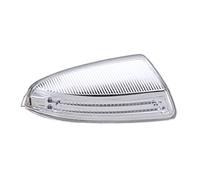 YSQOJF Mirror Indicators Light For Mercedes For Benz ML Class C Class W204 W164 ML300 ML500 ML Class C Class Door Mirror Turn Signal Lamp White(Right)