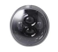 YSQOJF Motorcycle LED Headlight For Vespa For GTS 300 Before 2019 Black LED Headlight Motorcycle LED Spotlight