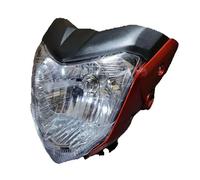 YSQOJF Motorcycle LED Headlight Motorcycle Front Headlamp Assembly For FZ16 Motorcycle LED Spotlight(Red)