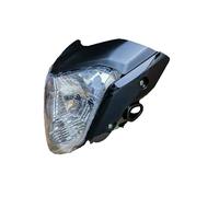 YSQOJF Motorcycle LED Headlight Motorcycle Front Headlamp Assembly For FZ16 Motorcycle LED Spotlight(Black)