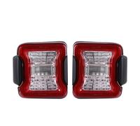 YSQOJF Rear Lamp For Jeep For Wrangler JL 2018 2019 Led Tail Lamp Car Light Rear Lamps Brake Reverse Daytime Running Lights Car Tail lights(Clear)