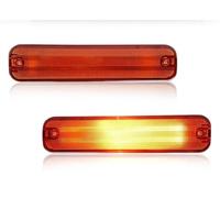 YSQOJF Rear Reverse Fog Light 2PCS Front Bumper Turn Signal Light Daytime Running Parking Lamp For Subaru For Classic For Impreza 1993-1998(Amber Lens)