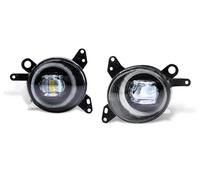 YSQOJF Rear Reverse Fog Light Angel Eye Fog Lights For Mitsubishi For Lancer 2008-2013 Car LED DRL Daytime Running Lamps 12V 2Pcs(White Blue Rings)