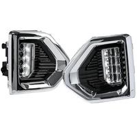 YSQOJF Rear Reverse Fog Light LED Fog Lamps For GMC For Sierra 1500 For Denali 2019-2022 Car DRL Daytime Running Lights Front Bumper Headlights Daylight