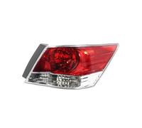 YSQOJF Rear Tail Light Car Accessories For Accord 8th 2008-2012 Rear Outside Tail Light Signal Lamp Taillight Housing Without Bulb(Right Outside)