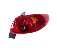 YSQOJF Rear Tail Light Rear Bumper Tail Light For Peugeot 206 2002-2006 5 Door Hatchback Turn Lights Brake Lights Reverse Lights No Bulb(R)
