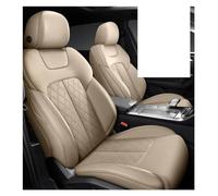 YSQOJF Seat Protector Cover Custom Car Seat Covers Leather For Bmw For X5 X6 Z4 E53 E85 E86 E89 E70 E71 E72 F15 F16 F85 F86 Interior Accessories Auto Seat Covers(Beige)