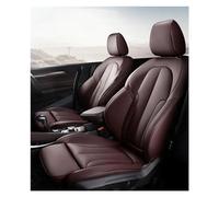 YSQOJF Seat Protector Cover Custom Car Seat Covers Set Leather Full For BMW For X5 X6 Z4 E53 E70 E71 E72 E85 E86 E89 F15 Accessories Protectors Auto Seat Covers(Brown)