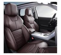 YSQOJF Seat Protector Cover Custom Cowhide Car Seat Cover For Jeep For Grand Cherokee For Commander For Wrangler JK For Renegade For For Patriot For Compass Accessories Auto Seat Covers(Coffee)