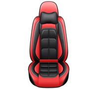 YSQOJF Seat Protector Cover For BMW For G30 All Model For X3 X1 X4 X5 X6 Z4 E60 E84 E83 E70 F30 F10 F11 F25 F15 F34 E46 E90 E53 E34 X Car Seat Cover Leather Auto Seat Covers(Red pillow)