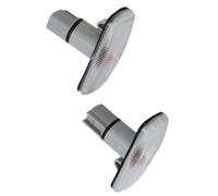 YSQOJF Turn Signal Lights 04806224AA 04806224AB 2Pcs Car LED Side Marker Lights Turn Signal Light For RAM C/V 2012 2013 2014 2015 4806224AD