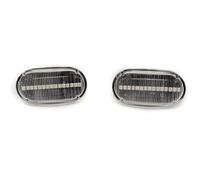 YSQOJF Turn Signal Lights 2PCS For Chevy For Cruze For HR52S 2006/05- Dynamic Side Marker Turn Signal Indicator Repeater Light(Clear)
