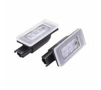 YSQOJF Turn Signal Lights 2pcs LED License Number Plate Light Lamp For Peugeot 3008 2016-2019 207CC 208 308 MK2 2008 5008 Rear Trunk Tail Light