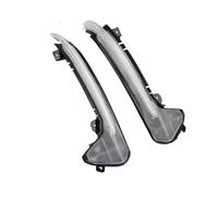 YSQOJF Turn Signal Lights For A6 C7 C7.5 RS6 S6 4G 2012-2017 2018 Car Side Wing Rearview Mirror Blinker Indicator LED Dynamic Turn Signal Light(Crystal)