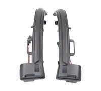 YSQOJF Turn Signal Lights For Peugeot 308 Light 2013-2019 2PCS LED Dynamic Side Mirror Blinker Lights Sequential Flowing Turn Signal Lamps(Black)