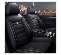 YSQOJF Waterproof Carseat Covers 5 Seat Car Seat Covers For Hyundai I30 Ix25 Ix35 Ix45 For Genesis For Kona For Ioniq H For Rio For Tucson Full Coverage Leatherette Seat Cover(Black,Standard)