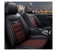 YSQOJF Waterproof Carseat Covers 5 Seat Car Seat Covers For Hyundai I30 Ix25 Ix35 Ix45 For Genesis For Kona For Ioniq H For Rio For Tucson Full Coverage Leatherette Seat Cover(Black Coffee,Standard)
