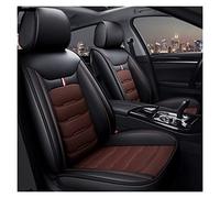 YSQOJF Waterproof Carseat Covers 5 Seat Car Seat Covers For Vw For Up For Golf For Polo For Caravelle For Multivan For Sharan For Passat For Variant For T-roc For T-cross(Black coffee,Standard)