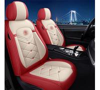 YSQOJF Waterproof Carseat Covers Car Leather Seat Covers For A3 8p 8l For Sortback A4 B7 For Avant B5 B8 A6 C7 For Avant A5 For Sportback A6 C5 100 C4 Q5(Beige)