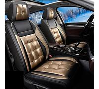 YSQOJF Waterproof Carseat Covers Car Seat Cover Car Seat Protector For Hyundai For Creta For Getz For Grand For Starex I20 I30 I30 I40 Ix25 Ix35 Auto Seat Covers(Black gold,Standard)
