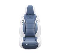 YSQOJF Waterproof Carseat Covers Car Seat Cover For Talisman For Fluence For Kadjar For Logan 2 For Kangoo For Arkana For Megane 2 For Scenic For Clio For Captur For Duster(Blue White)