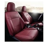 YSQOJF Waterproof Carseat Covers Car Seat Covers Special For Toyota For Rav4 2013 2014 2015 2016 2017 2018 2019 Auto Interior Decoration(WINE RED)