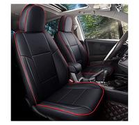 YSQOJF Waterproof Carseat Covers Car Seat Covers Special For Toyota For Rav4 2013 2014 2015 2016 2017 2018 2019 Auto Interior Decoration(Black Red 4pcs)