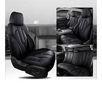 YSQOJF Waterproof Carseat Covers Car Waterproof Seat Covers Custom For A4 Tt Mk2 A3 8l 8p A5 For Sportback Q3 A6 C5 Q2(Black-Full set)