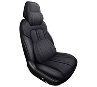 YSQOJF Waterproof Carseat Covers Custom For BMW X1 X3 X5 F10 F30 F40 G20 G30 E90 Leather Car Seat Cover Protector(Black,Deluxe)