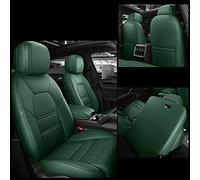 YSQOJF Waterproof Carseat Covers Customized For Dodge For Challenger 2008-2022 5-Seat Microfiber Leather Car Seat Covers Interior Upholstery(GREEN)
