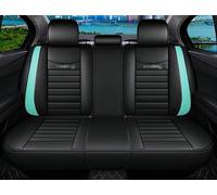 YSQOJF Waterproof Carseat Covers For Civic 2006 2011 Leather Car Seat Covers For Fit For Accord 7 For Crv 2008 For Crz For City 2003 2018 For Pilot 2009 For Jazz(BLACK GREEN,Standard)