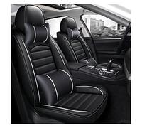 YSQOJF Waterproof Carseat Covers For Hyundai For Tucson For Santa Fe I30 I40 Universal Car Seat Cover For Veloster For Genesis For Venue For Terracan For Ioniq For Accent(Black white,A)