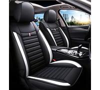 YSQOJF Waterproof Carseat Covers For Toyota 4 For Runner 86 Full Coverage Car Seat Cover For Auris For Avalon For C-hr For Corolla For Rav4 For Camry(Black white,Standard)