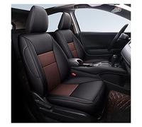 YSQOJF Waterproof Carseat Covers For Vezel For Hrv Xrv 2014 2015 2016 2017 2018 2019 Car Seat Covers Auto Seat Protector Cushion(Black Coffee)
