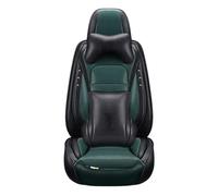 YSQOJF Waterproof Carseat Covers Full Set Car Leather Seat Cover For Dodge For Journey For Caliber For Avenger For Challenger For Charger For Nitro For Ram 1500(GREEN,Deluxe)