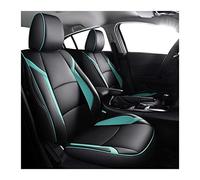 YSQOJF Waterproof Carseat Covers Leather Car Seat Cover Custom Fit For Mazda 3 For Axela 2014 2015 2016 2017 2018 2019 Waterproof Seat Cushion(BLACK GREEN,2016)