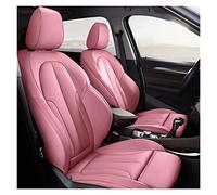 YSQOJF Waterproof Carseat Covers Leather Car Seat Cover Custom For Accord For Odyssey For Fit For City For Crosstour For Crider For Vezel For Avancier Cr-v Xr-v For Civic(Pink,Standard)