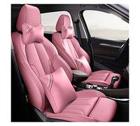 YSQOJF Waterproof Carseat Covers Leather Car Seat Cover Custom For Accord For Odyssey For Fit For City For Crosstour For Crider For Vezel For Avancier Cr-v Xr-v For Civic(Pink,Luxury)