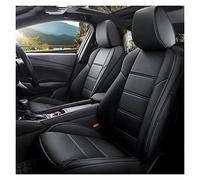 YSQOJF Waterproof Carseat Covers Leather Car Seat Cover Custom For Nissan For Patrol For Sunny For Quest For Terra For Navara For Nv200 For Paladin For Kicks For Maxima For Murano For Lannia(Black,B)