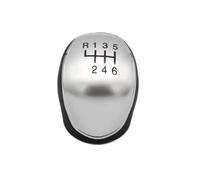 YSQPLHNC Auto Parts 5/6 Speed Shift Knob for Citroen C5 for Peugeot 407 | Durable ABS Plastic With Chrome Plated， Easy And Quick Installation，Unique Stylish Design.(6 Spee)