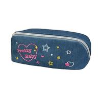 YsRoad Pencil Case, Storage Bag - Multiple Compartments, Large Opening.7NZ-Dark Blue