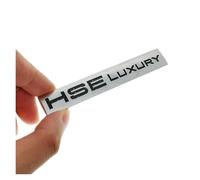 YSRWTBBA 1Pcs 3D Metal HSE Car Side Rear Trunk Emblem Badge Sticker Decals Compatible with car stickers funny Easy to install, just peel and stick it off.(Luxury)