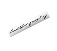 YSRWTBBA Autobiography Logo Car Stickers Emblem Auto Badge Decal Compatible with Ranger L405 Sport Autobiography Freelander Easy to install, just peel and stick it off.(Autobiography-03)