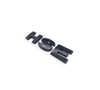 YSRWTBBA Car 3D ABS V8 HSE Rear Trunk Words Letter Logo Emblem Badge Decals Sticker Compatible with Discovery 3 4 Freelander 2 Accessories Easy to install, just peel and stick it off.(Glossy black HSE