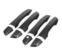 YSSLYEU Outer Door Handle Cover Car Door Handle Trim Compatible with Civic for 10th for Gen 2016-2021 Car Cap Cover Entry Frame Plus Pair Set Accessories
