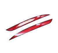 YSSLYEU Rear Bumper Reflector Light Compatible With Tesla For Model Y 2pcs Left Right Side Tail Rear Bumper Reflector Red Reflective Light Strip 1495817-00-C 1495818-00-C